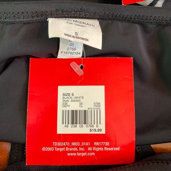 ISAAC MIZRAHI ZEBRA PRINT TANKINI - Picture 8 of 9